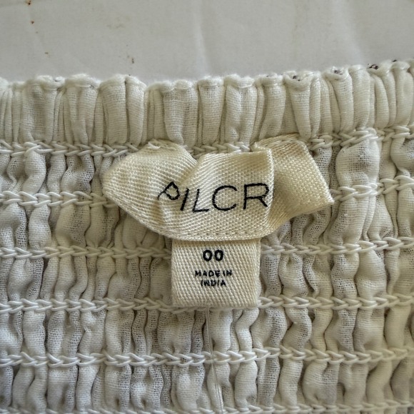 Anthropologie Women's Striped Midi Dress Smocked Back Size 00 Cowgirl Prairie - Picture 7 of 15